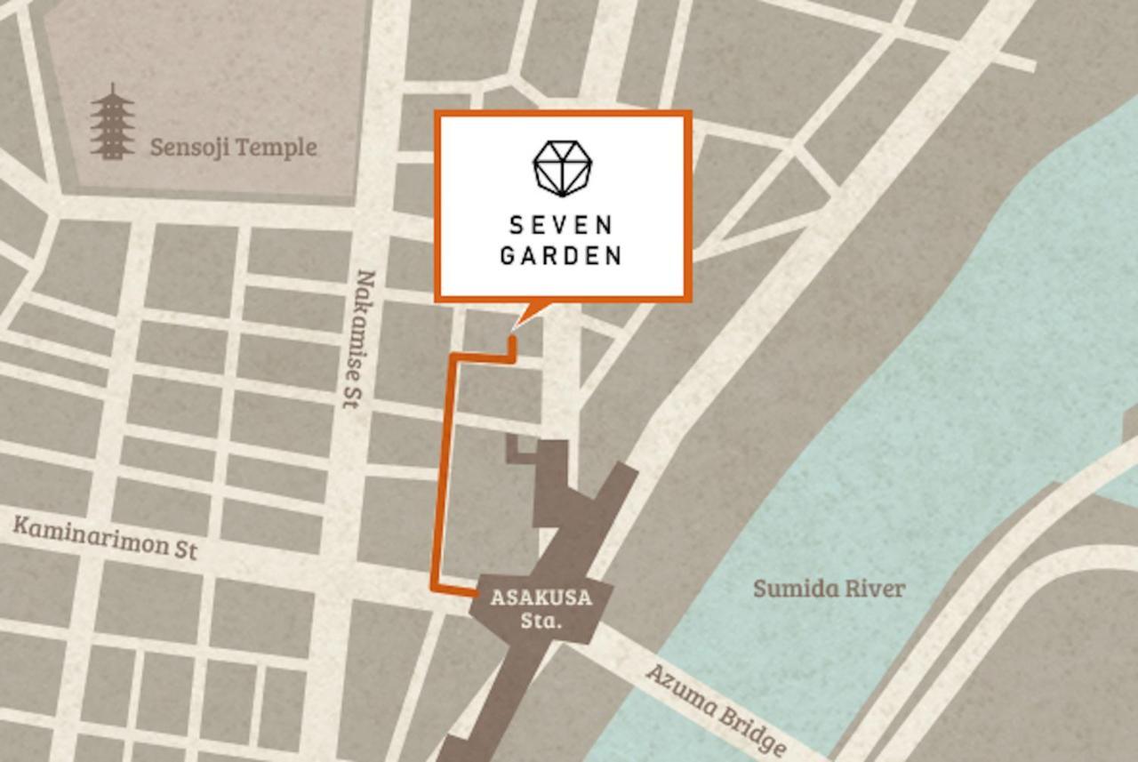 Hotel Seven Garden Токио Экстерьер фото